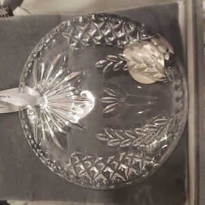 Waterford Hope of Abundance ornament signed by Master Artisan 2001